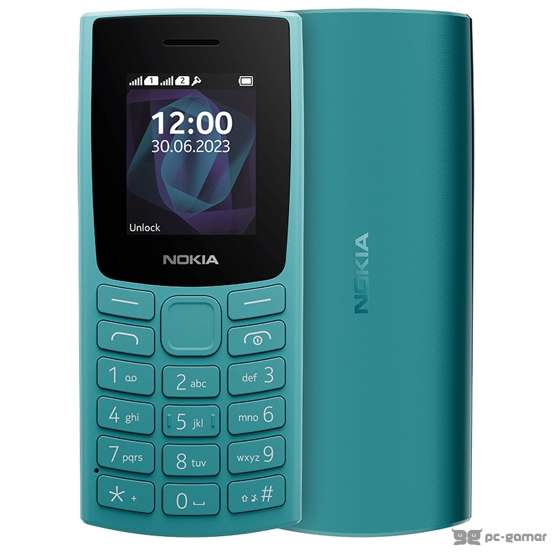 Nokia 105 DS green 2023 edition