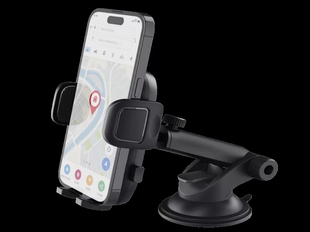 TRUST RUNO - Car phone holder with windshield mount