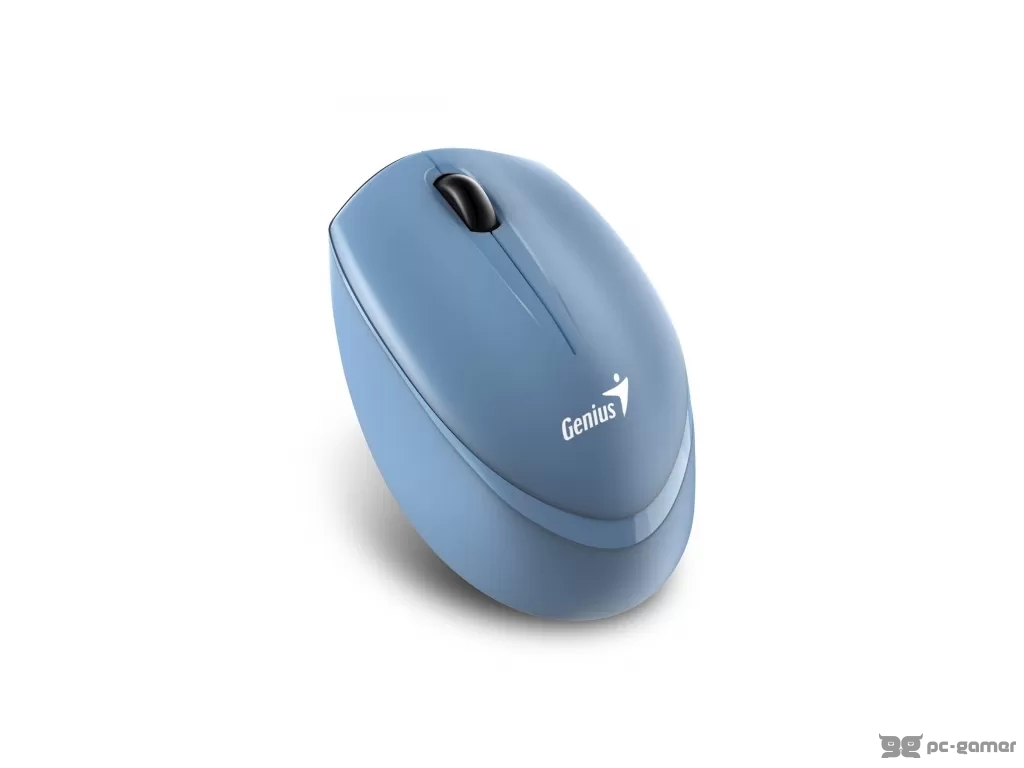 GENIUS NX-7009 Wireless Mouse, Blue, DPI 1200, 2.4 GHz, 3 buttons, AA battery