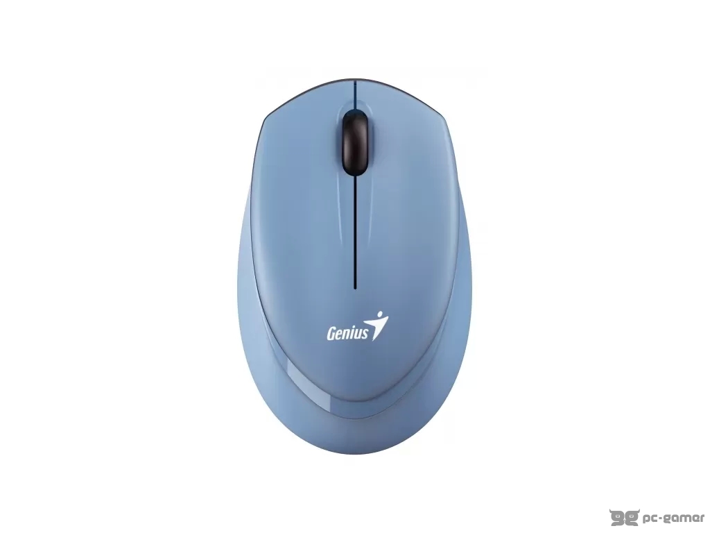 GENIUS NX-7009 Wireless Mouse, Blue, DPI 1200, 2.4 GHz, 3 buttons, AA battery