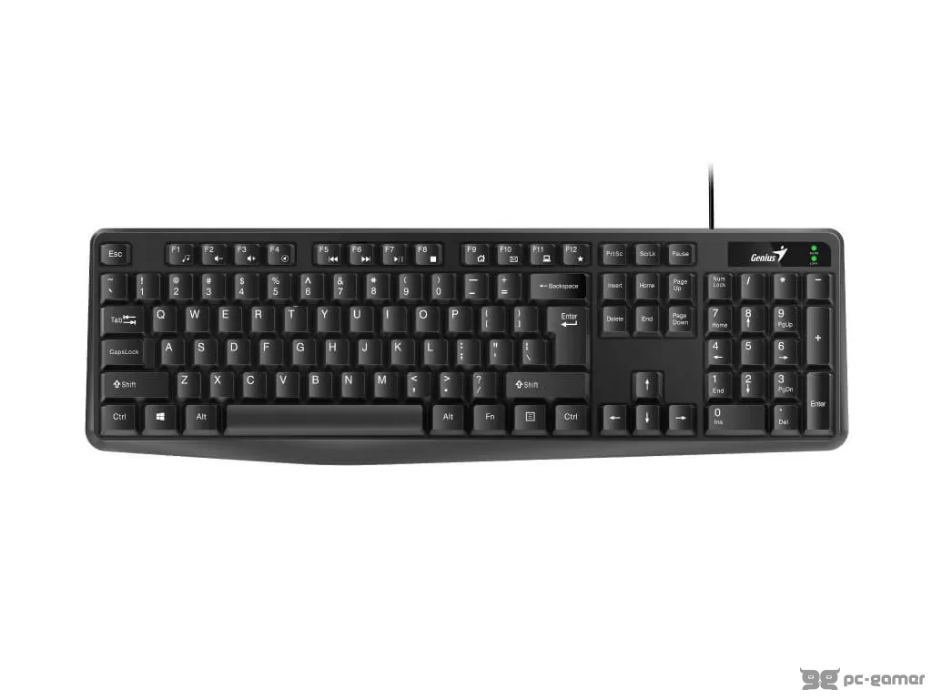 GENIUS KB-117 Keyboard, YU layout, USB, Cable length 1.5m, Function keys