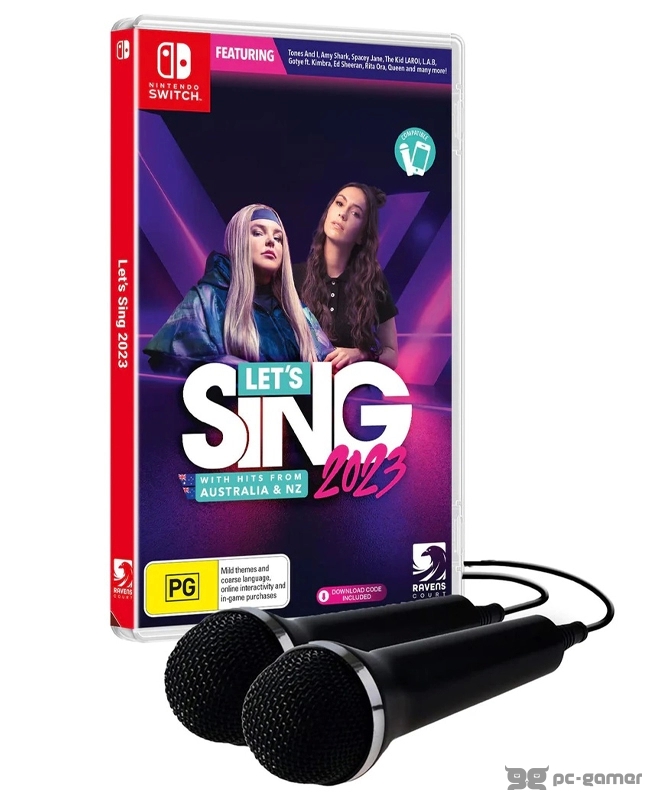 Lets Sing 2023 - Double Mic Bundle Switch