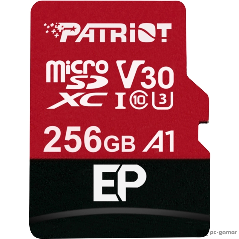 Patriot MEMORY CARD 256GB MicroSDXC V30 U3 EP SERI