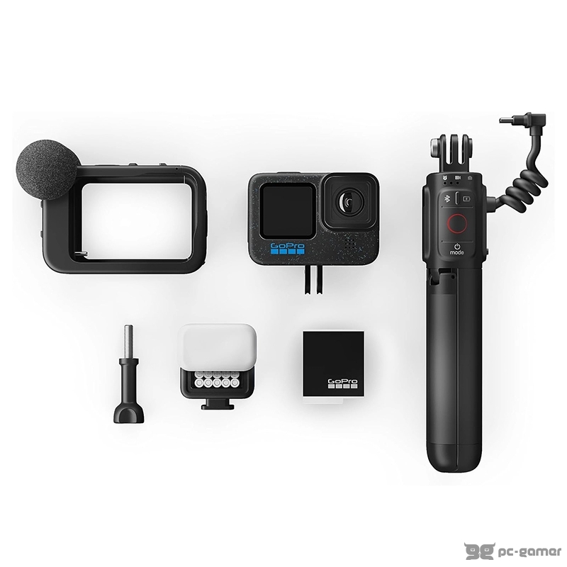 GoPro HERO12 Black CREATOR EDITION - Volta (Battery Grip / Tripod / Remote) + Media mod + Light mod