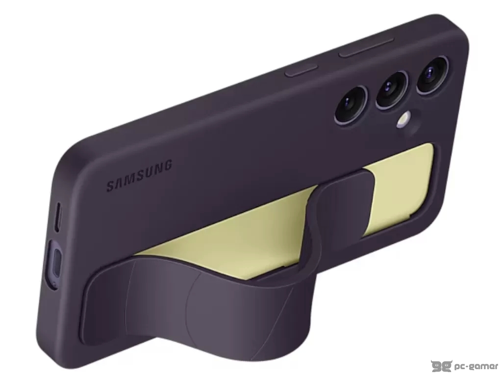 Samsung EF-GS921CEEGWW Standing Grip Case Galaxy S24, Dark Violet