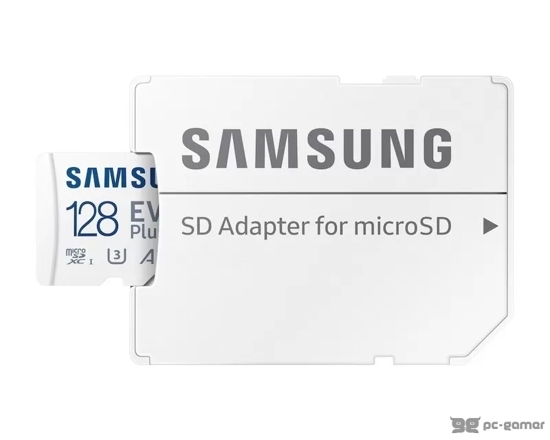 SAMSUNG EVO PLUS MicroSDXC 128GB class 10 + SD Adapter MB-