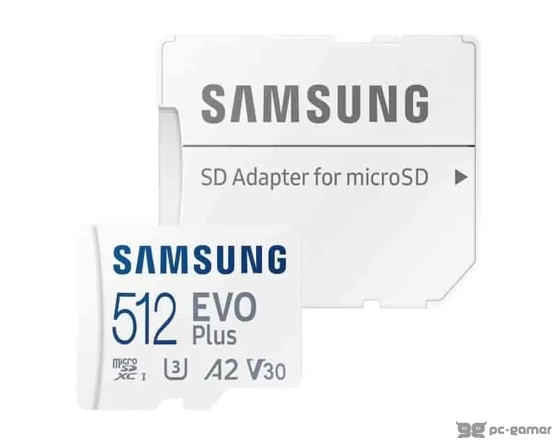 SAMSUNG EVO PLUS MicroSD Card 512GB class 10 + Adapter MB-