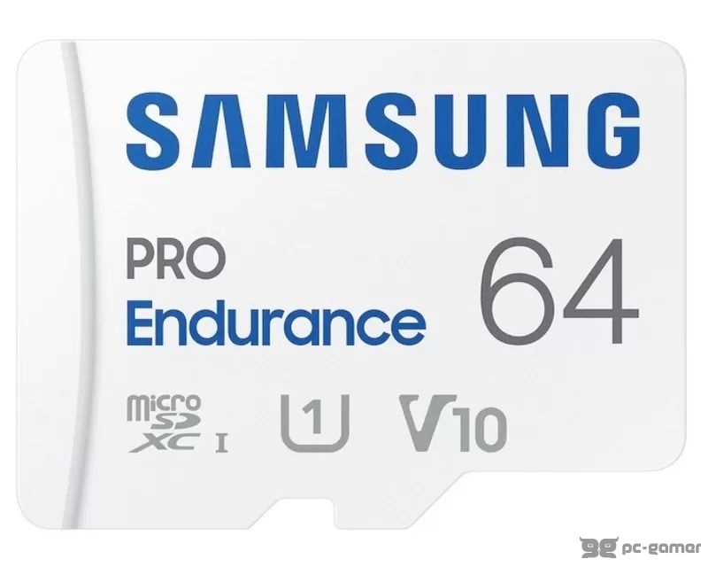 SAMSUNG  PRO Endurance MicroSDXC 64GB U3 + SD Adapter MB-MJ64KA