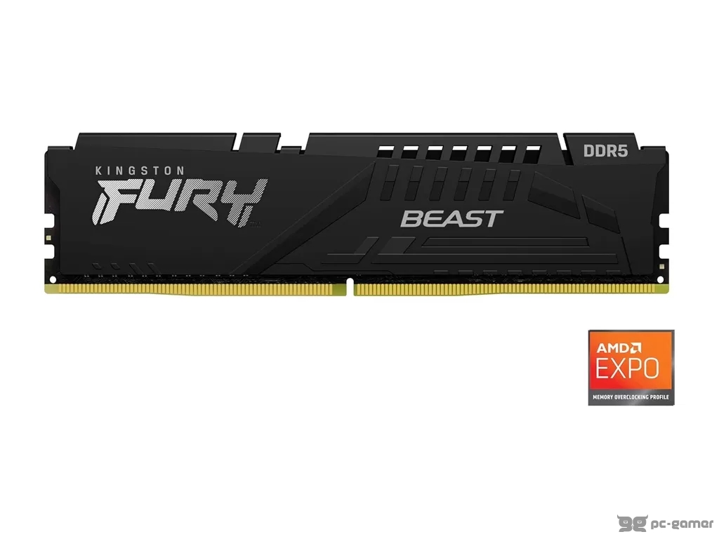 KINGSTON FURY Beast 16GB DDR5 6000MT/s, 1.35V, CL36, EXPO, XMP
