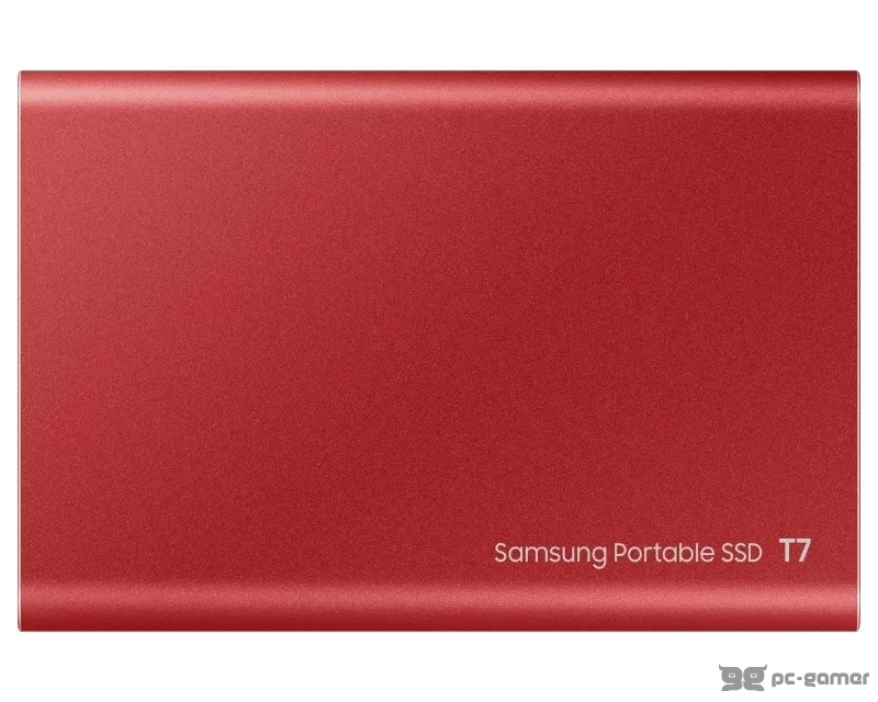 SAMSUNG Portable T7 1TB crveni eksterni SSD MU-PC1T0R