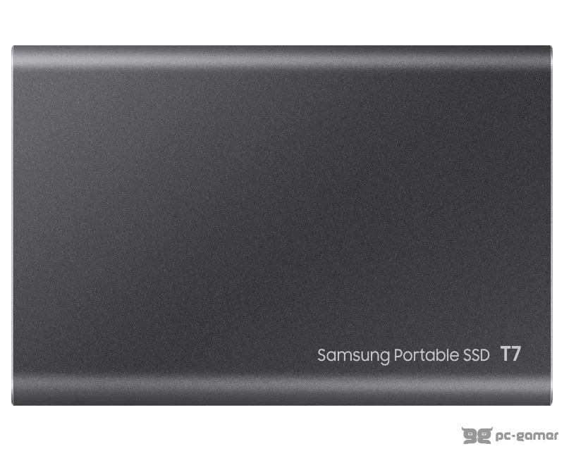 SAMSUNG Portable T7 1TB sivi eksterni SSD MU-PC1T0T