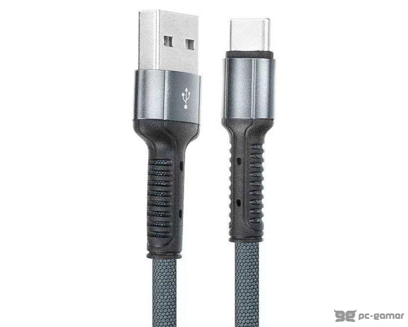 LDNIO LS63 Tip C USB Kabl 5A 1m crni