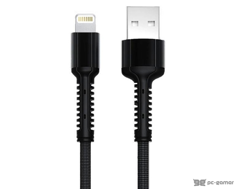 LDNIO LS64 iPhone USB Kabl 2.4A 2m crni
