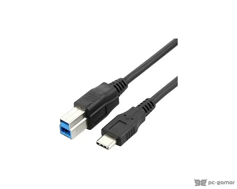 FAST ASIA Kabl USB 3.1 TIP C na USB 3.0 stampac 1m crni
