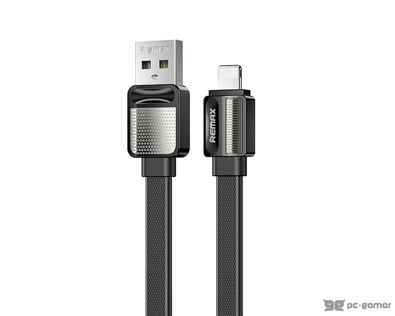 REMAX RC-154i Iphone USB kabl platinum 2.4A 1m crni