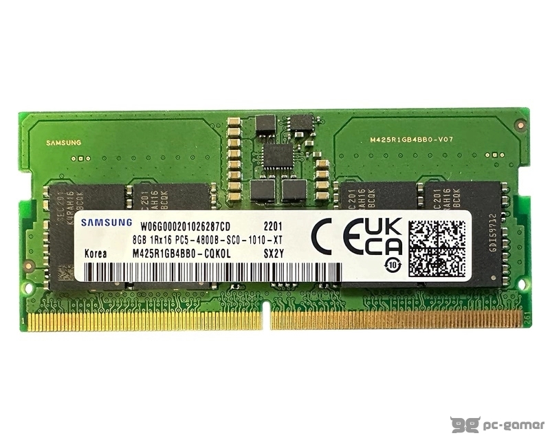 SAMSUNG SODIMM DDR5 8GB 4800MT/s M425R2GA3BB0-CQKOL bulk