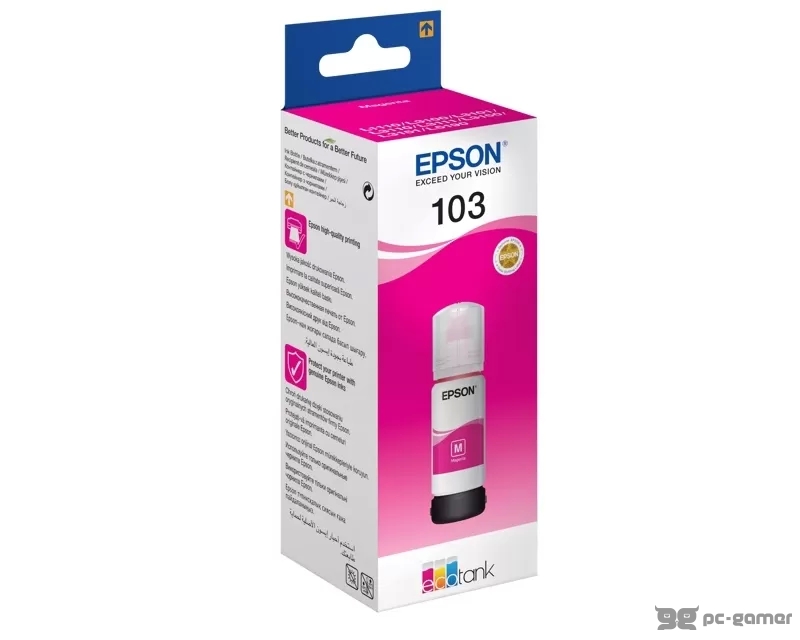 EPSON 103  magenta mastilo