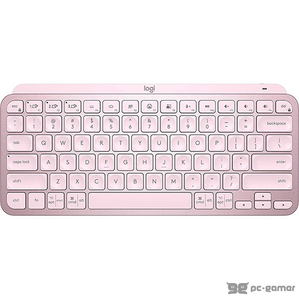 LOGITECH MX Keys Mini Wireless Illuminated tastatura roze U