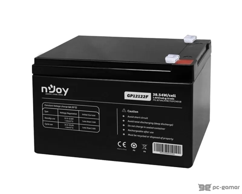NJOY GP12122F baterija za UPS 12V 38.54W (BTVACATBCTI2F