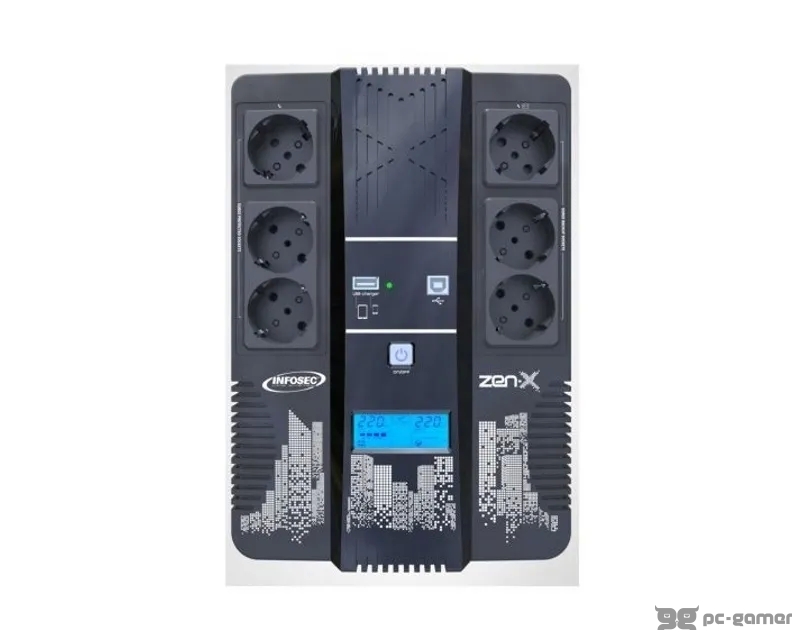 INFOSEC COMMUNICATION Zen-X 800 FR/SCHUKO