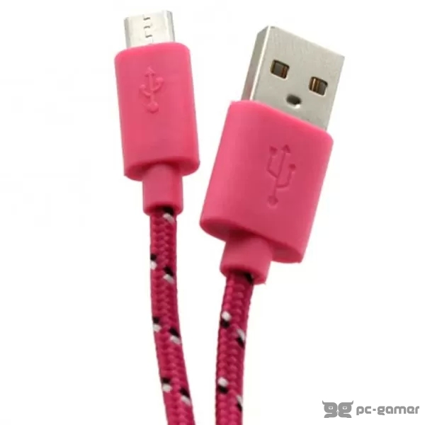 SBOX USB-MICRO 1M PINK 1031P