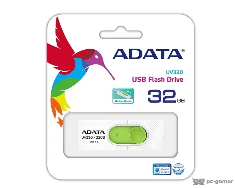 A-DATA 32GB 3.1 AUV320-32G-RWHGN belo zeleni