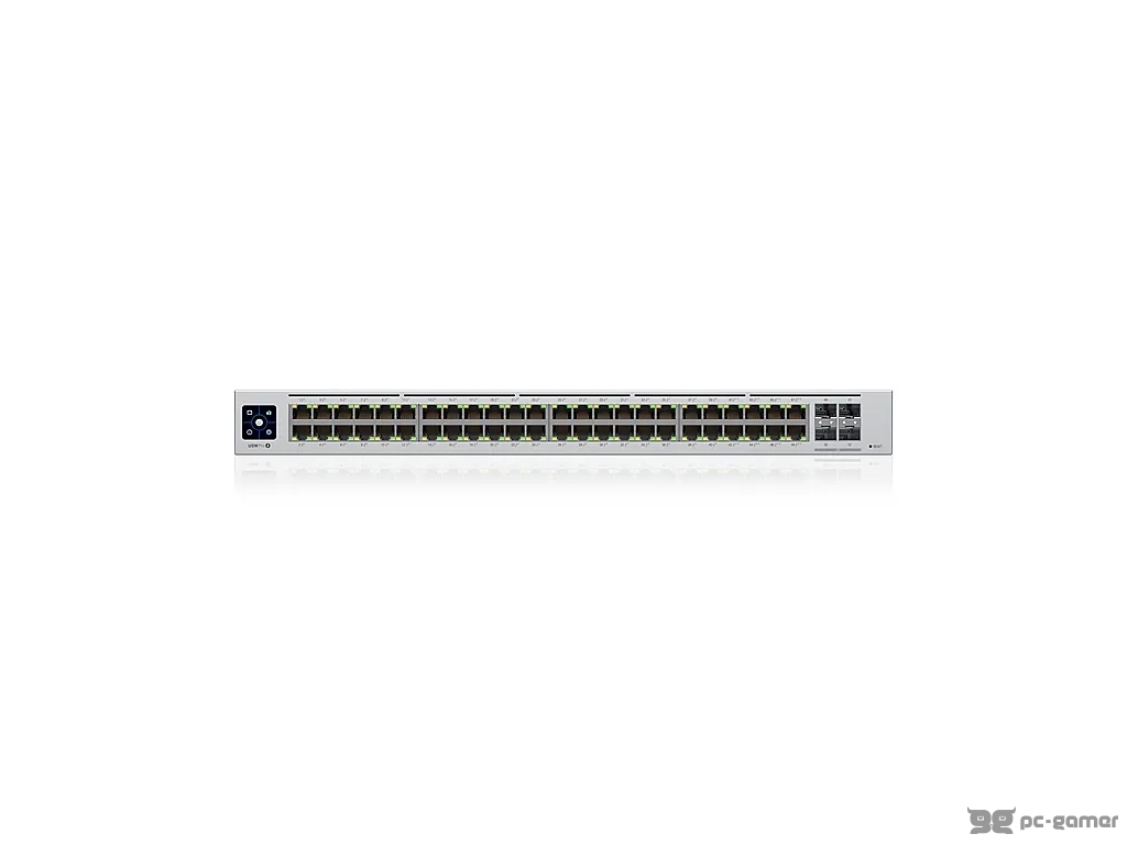 UBIQUITI UniFi 48 Port Gigabit Switch with 802.3bt PoE, Layer3 Features and SFP+, 600W total PoE