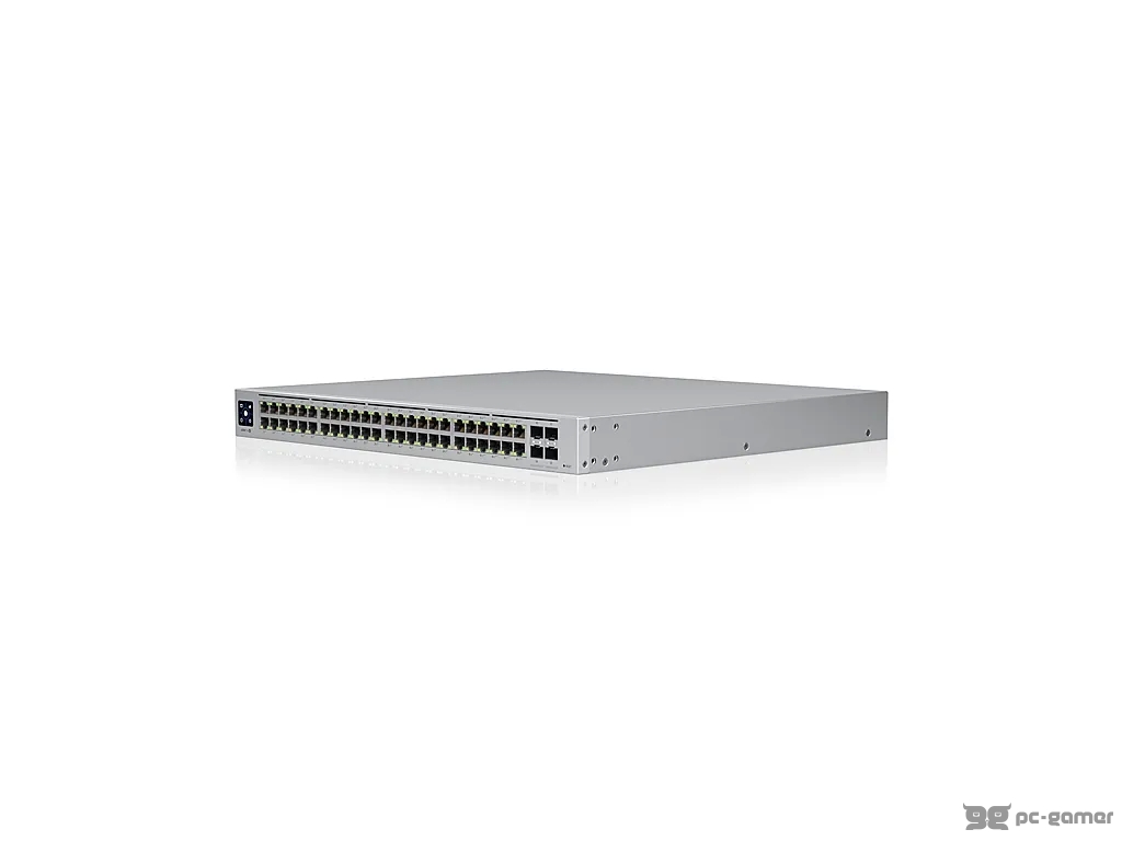 UBIQUITI UniFi 48 Port Gigabit Switch with 802.3bt PoE, Layer3 Features and SFP+, 600W total PoE