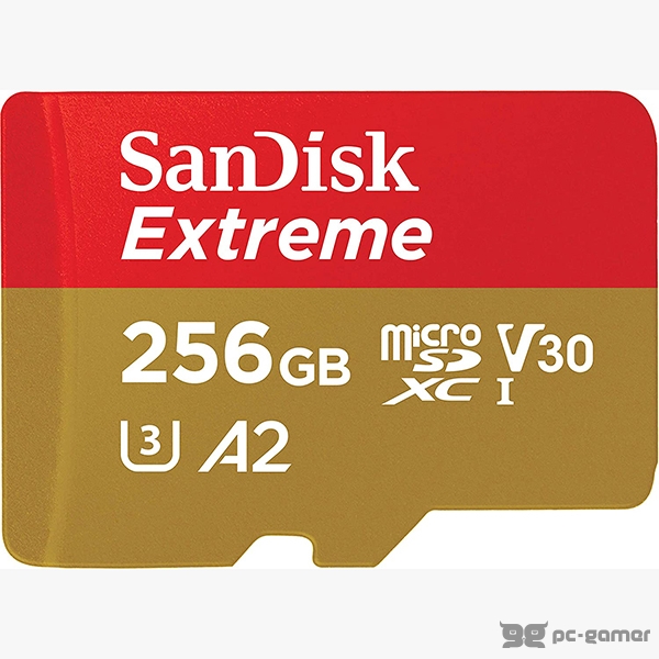 SanDisk MicroSD 256GB Extreme
