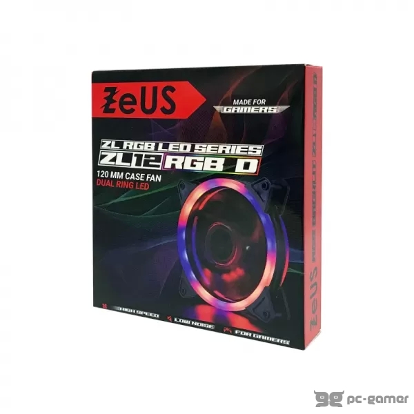 Zeus Cooler 120x120 Dual Ring RGB
