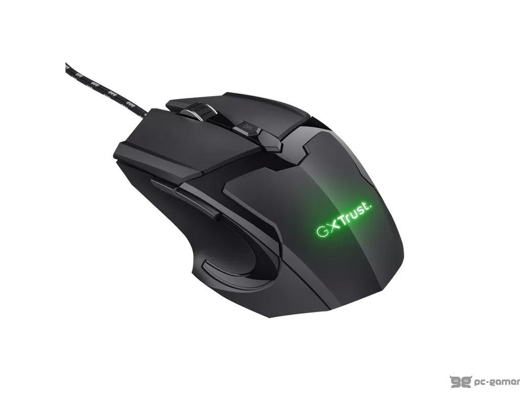 TRUST Basics Gaming Mouse, 4800 dpi, 6 buttons, illumination
