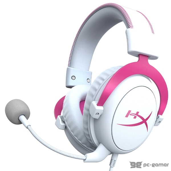 HyperX Cloud II Gaming bijelo-roze