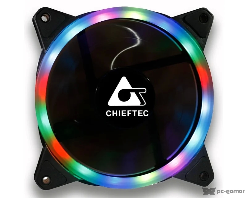 CHIEFTEC Ventilator AF-12RGB 120mm x 120mm x 25mm RGB