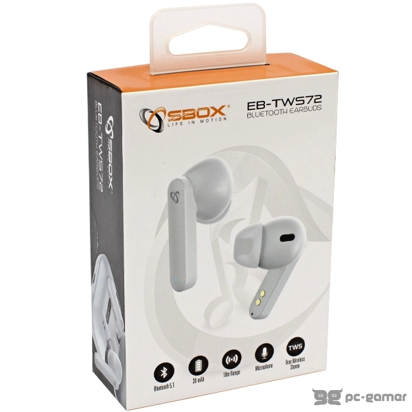 SBOX Bluetooth EB-TWS72 Bijele