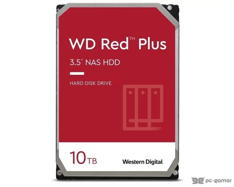 WD 10TB 3.5 WD101EFBX Red Plus
