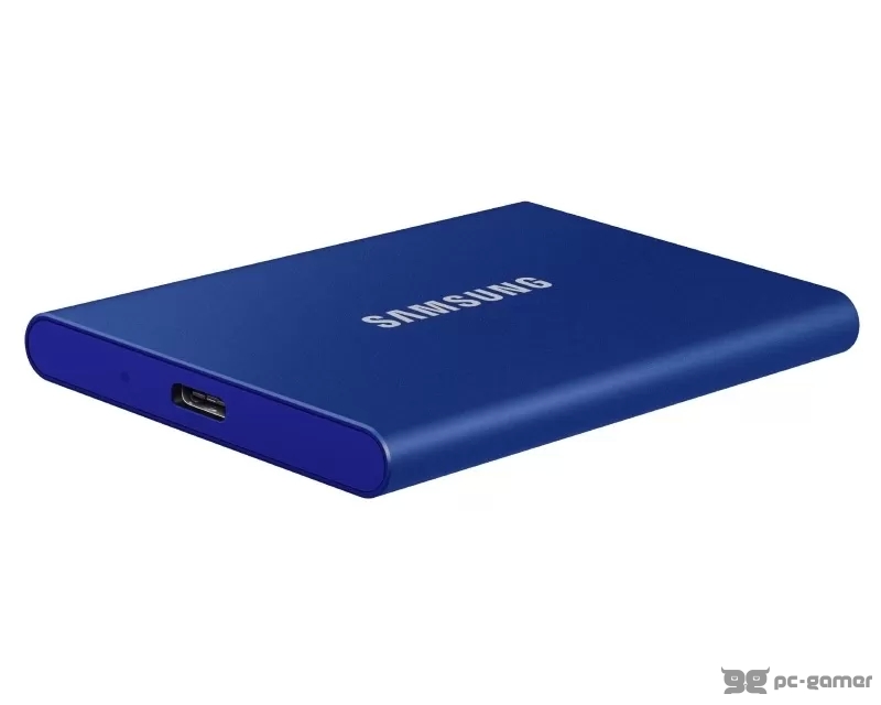 SAMSUNG Portable T7 500GB plavi eksterni SSD