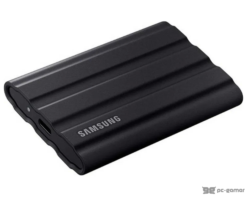 SAMSUNG Portable T7 Shield 1TB crni eksterni SSD MU-PE1T0S