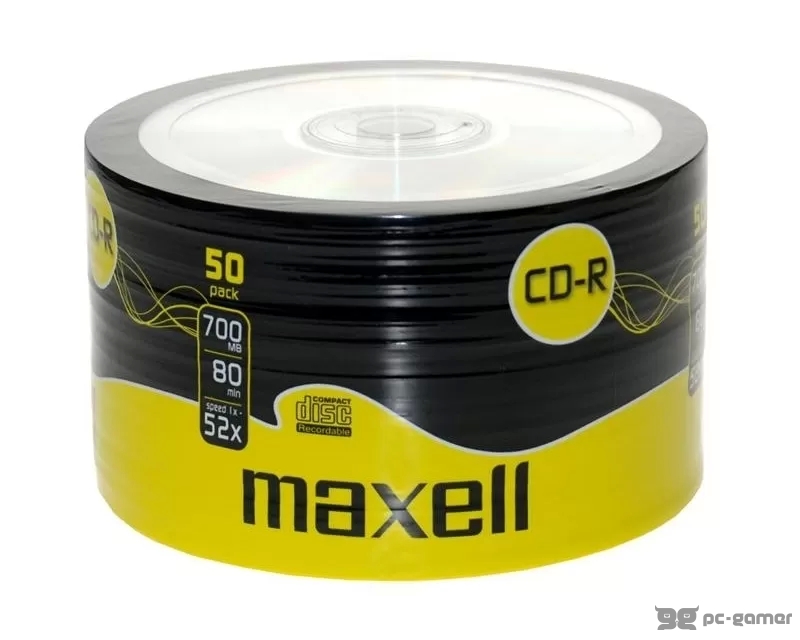 MAXELL CD-R 700MB 52x 50/1