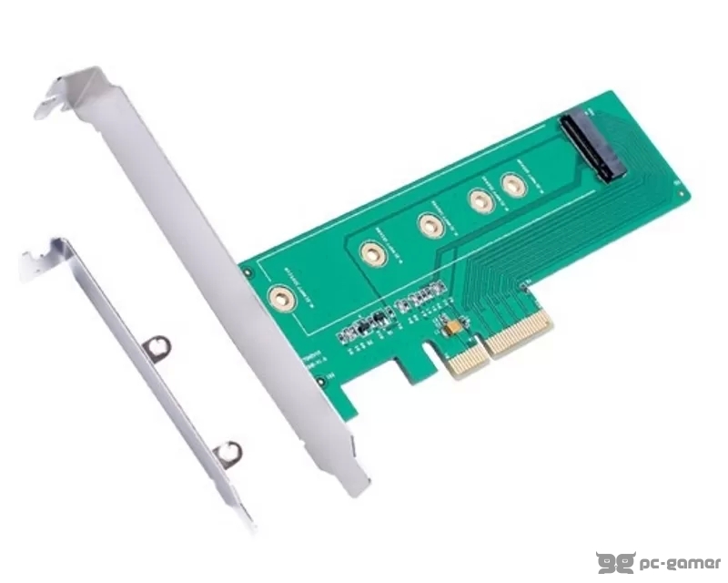 E-GREEN PCI Express M.2 (NGFF/SSD) na PCI Express SATA 4 x