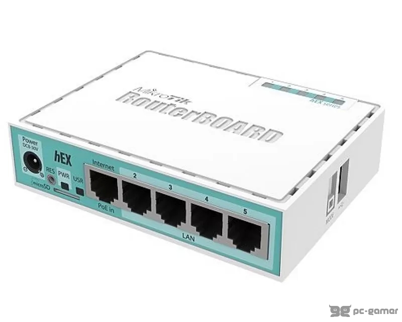 MIKROTIK RouterBOARD RB750Gr3 heX ruter